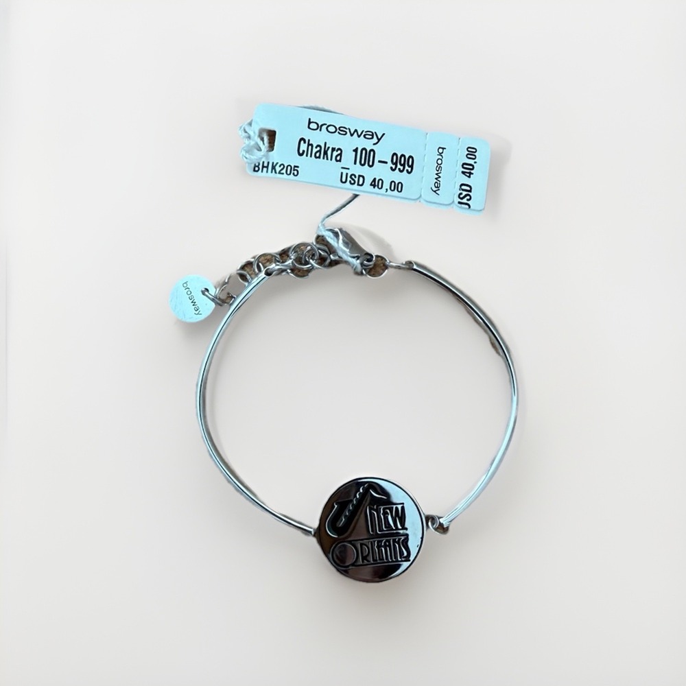 Brosway Chakra BHK205‎ New Orleans SEE YOU SOON Bracelet NWT